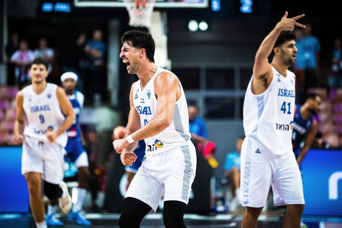 开拓者锋线球星攻防两端都有强势输出，他助力以色列队完胜法国队